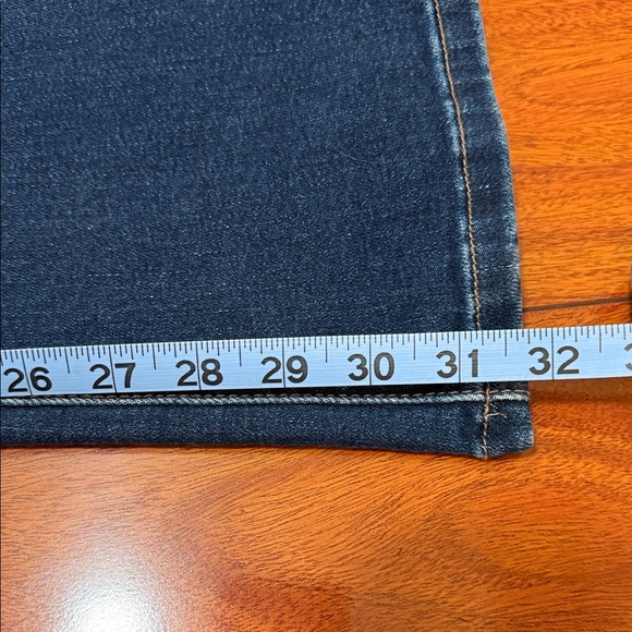 Vervet Classic Dark Blue Flare Jeans Size 27 - Picture 7 of 9
